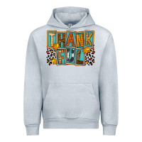 Heather Grey thankful Urban Hoodie - FaDigitalArtStudio