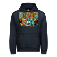 Navy thankful Urban Hoodie - FaDigitalArtStudio