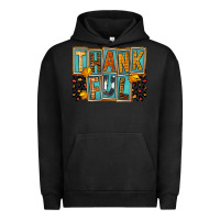 Pigment Black thankful Urban Hoodie - FaDigitalArtStudio