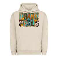 Pigment French Oak thankful Urban Hoodie - FaDigitalArtStudio