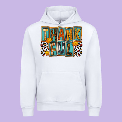Thankful Urban Hoodie Designed By Fadigitalartstudio
