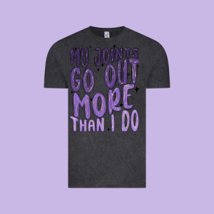 My Joints Go Out More Than ı Do Vintage Tee Designed By Maliassmallbusiness