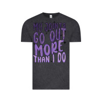 Vintage Black my joints go out more than ı do Vintage Tee - MaliasSmallBusiness