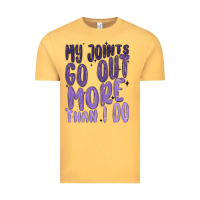 Vintage Mustard my joints go out more than ı do Vintage Tee - MaliasSmallBusiness