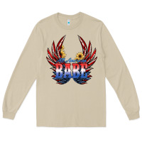 Mushroom All America Babe Long Sleeve Tee - JahusDesignShop