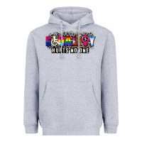 Heather Grey Pride equality hurts no one Heavyweight Hoodie - CowGirlArtShop