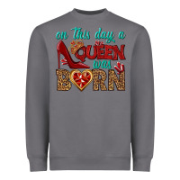 Storm on this day a queen was born Heavyweight Sweatshirt - BundleAndBundleShop