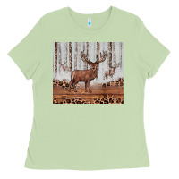 Matcha reinder Ladies Tee - JahusDesignShop