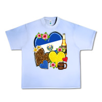 Grape Ice el salvador hearts Urban Heavy Tee - NancyCooperArtShop
