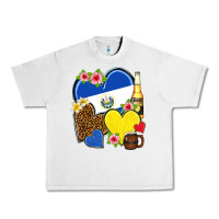 Lunar Rock el salvador hearts Urban Heavy Tee - NancyCooperArtShop