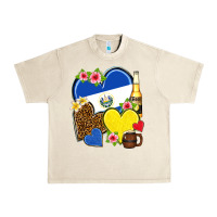Sandshell el salvador hearts Urban Heavy Tee - NancyCooperArtShop