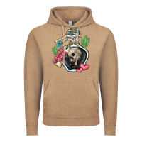 Vintage Coffee cowboy tears Vintage Hoodie - MaliasSmallBusiness