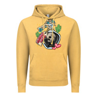 Vintage Mustard cowboy tears Vintage Hoodie - MaliasSmallBusiness