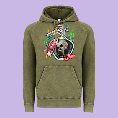 Cowboy Tears Vintage Hoodie Designed By Maliassmallbusiness