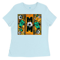 Baby Blue soccer mom tumbler Ladies Tee - Jasminsmagicworld