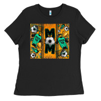 Black soccer mom tumbler Ladies Tee - Jasminsmagicworld