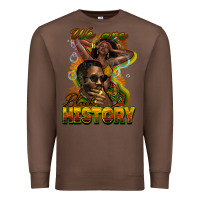 Chestnut We are Black History Premium Sweatshirt - HowdyJamesFarm