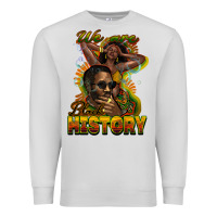 Dove Grey We are Black History Premium Sweatshirt - HowdyJamesFarm