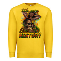 Lemon We are Black History Premium Sweatshirt - HowdyJamesFarm