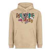 Mushroom Nurse on duty Heavyweight Hoodie - CowGirlArtShop