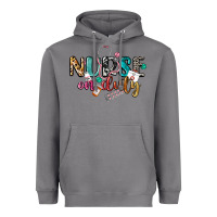 Storm Nurse on duty Heavyweight Hoodie - CowGirlArtShop