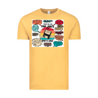 Vintage Mustard ı keep all my dad jokes in a dad a base Vintage Tee - MaliasSmallBusiness