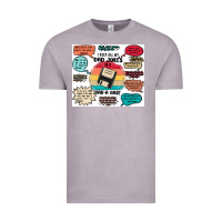 Vintage Zinc ı keep all my dad jokes in a dad a base Vintage Tee - MaliasSmallBusiness