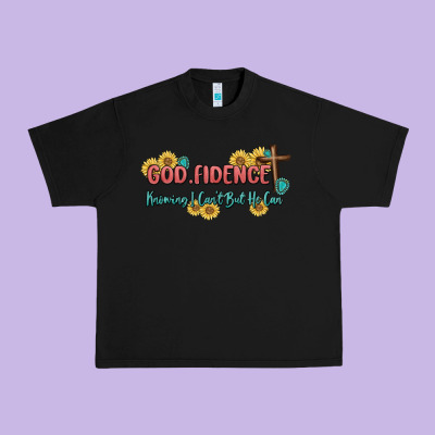 God Fidence Urban Heavy Tee Designed By Maliassmallbusiness
