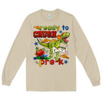 Mushroom ready to crush pre k Long Sleeve Tee - BundleAndBundleShop