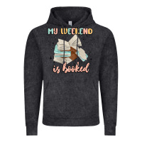 Vintage Black my weekend is booked Vintage Hoodie - MaliasSmallBusiness