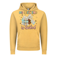 Vintage Mustard my weekend is booked Vintage Hoodie - MaliasSmallBusiness