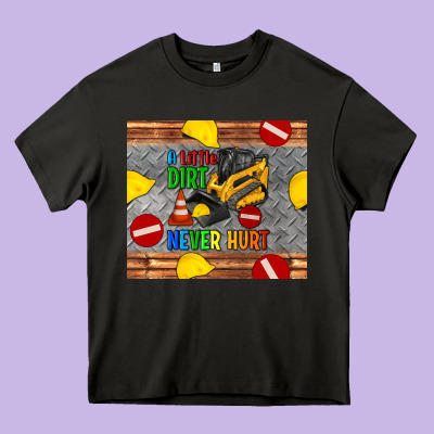Skidsteer Tumbler Heavy Core Tee Designed By Artiststas