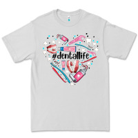 Dove Grey dental life element heart Premium Tee - AdoDesignShop