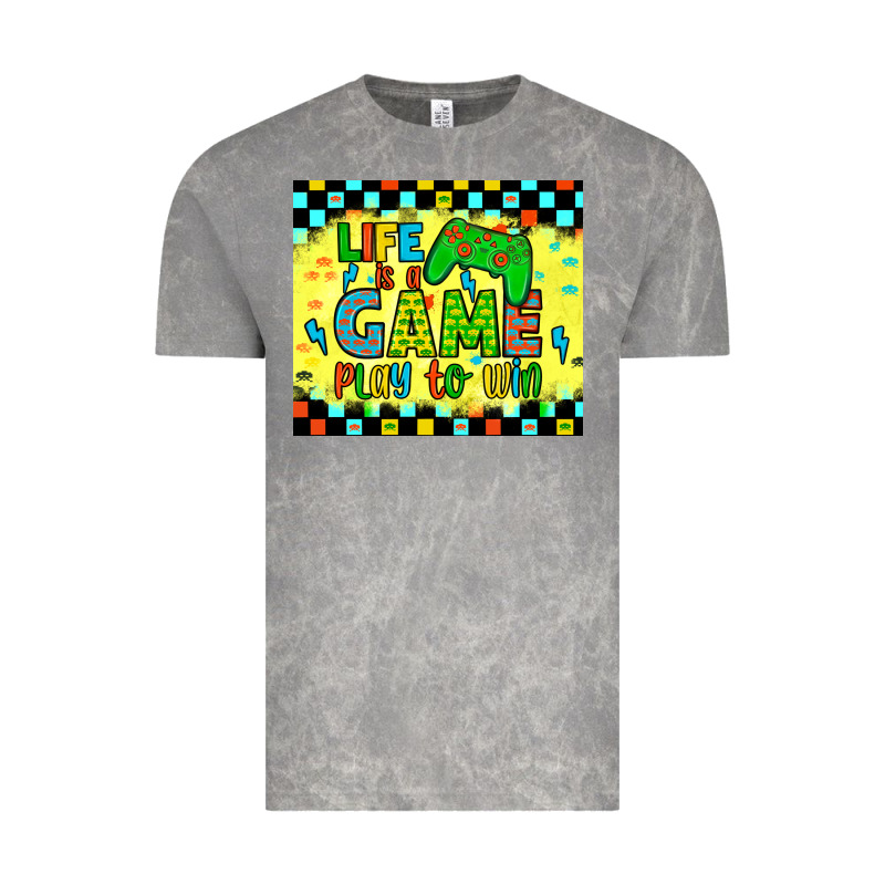 Life Is A Game Play To Win Vintage Tee by JahusDesignShop | Teevron