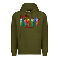 Army Green be the light matthew 5 14 Premium Hoodie - CowGirlArtShop