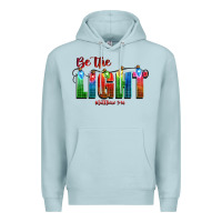 Blue Mist be the light matthew 5 14 Premium Hoodie - CowGirlArtShop