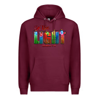 Burgundy be the light matthew 5 14 Premium Hoodie - CowGirlArtShop