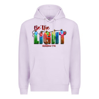 Lilac be the light matthew 5 14 Premium Hoodie - CowGirlArtShop