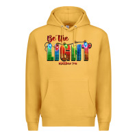 Mustard be the light matthew 5 14 Premium Hoodie - CowGirlArtShop