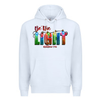 White be the light matthew 5 14 Premium Hoodie - CowGirlArtShop