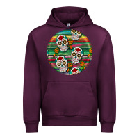 Mauve Wine hispanic heritage month round earrings 4 Urban Hoodie - BundleAndBundleShop