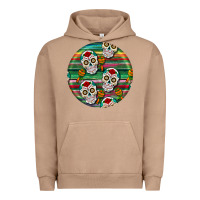 Pigment Burro hispanic heritage month round earrings 4 Urban Hoodie - BundleAndBundleShop