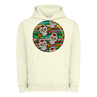 Pigment Pistachio hispanic heritage month round earrings 4 Urban Hoodie - BundleAndBundleShop