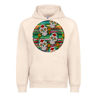 Sandshell hispanic heritage month round earrings 4 Urban Hoodie - BundleAndBundleShop