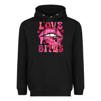Black Love bites Valentine's Day Heavyweight Hoodie - HowdyJamesFarm