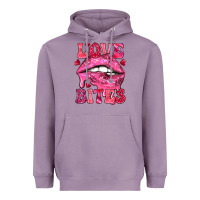 Lavender Love bites Valentine's Day Heavyweight Hoodie - HowdyJamesFarm