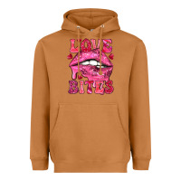 Meerkat Love bites Valentine's Day Heavyweight Hoodie - HowdyJamesFarm