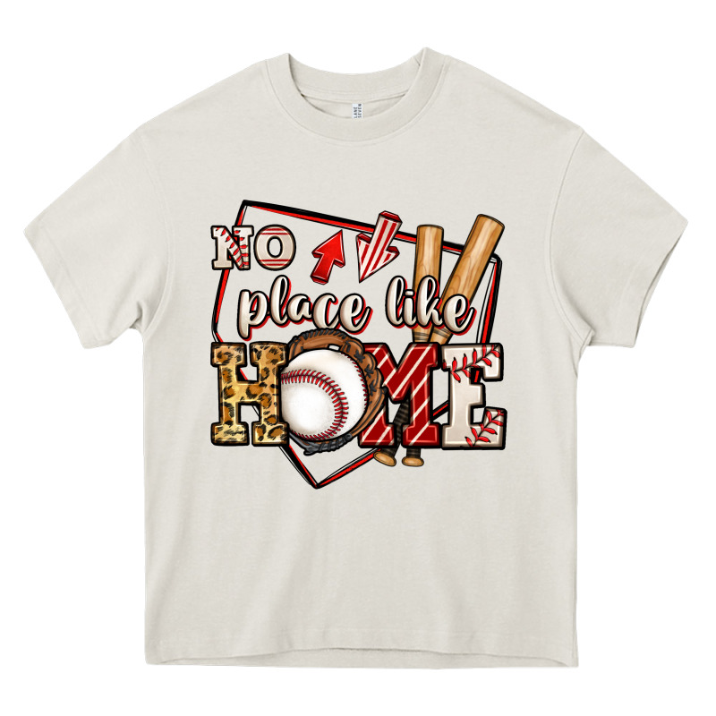 No Place Like Home Baseball Heavy Core Tee by Jasminsmagicworld | Teevron