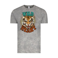 Cloud Rock wild heart tiger college western Vintage Tee - NancyCooperArtShop