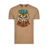 Wild Heart Tiger College Western Vintage Tee | Teevron